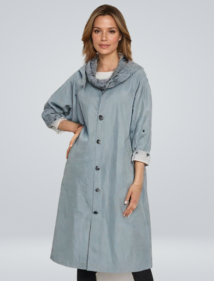 Leona | Trench elegante - idrorepellente