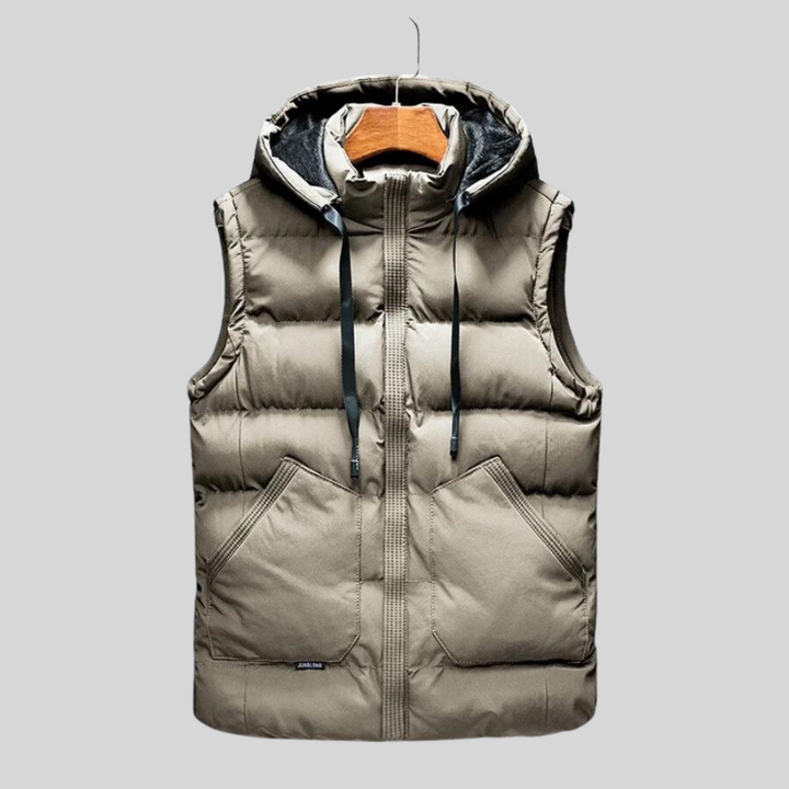 Victor | Gilet alla moda con cappuccio