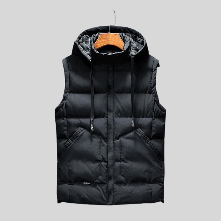 Victor | Gilet alla moda con cappuccio