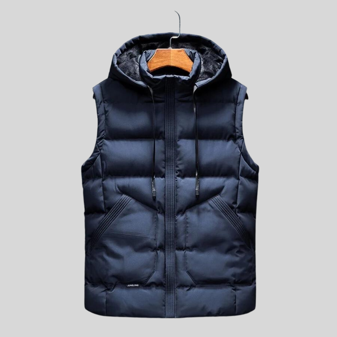 Victor | Gilet alla moda con cappuccio