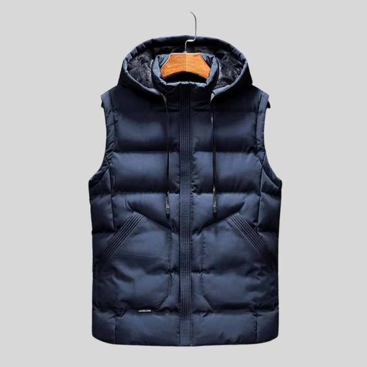 Victor | Gilet alla moda con cappuccio