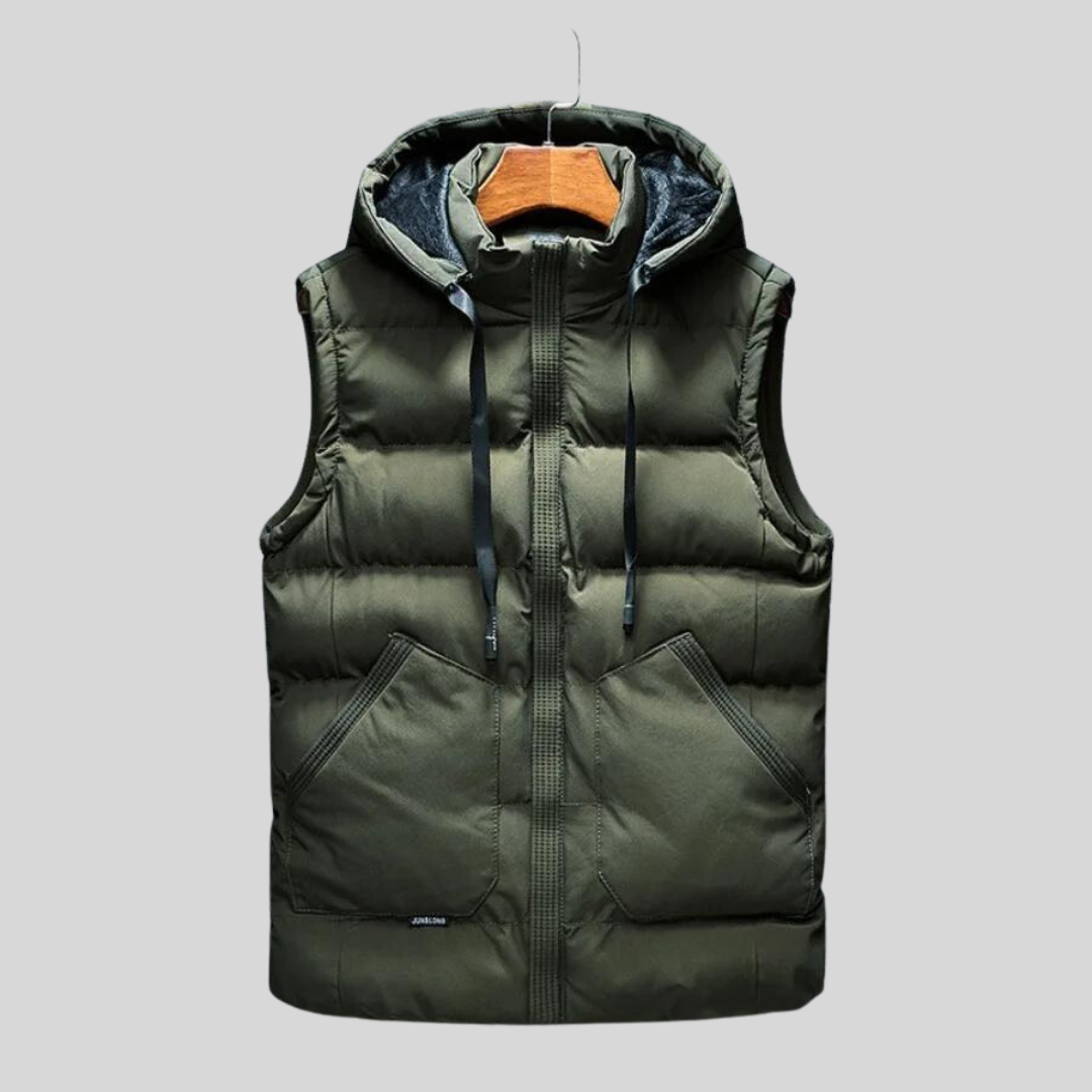 Victor | Gilet alla moda con cappuccio