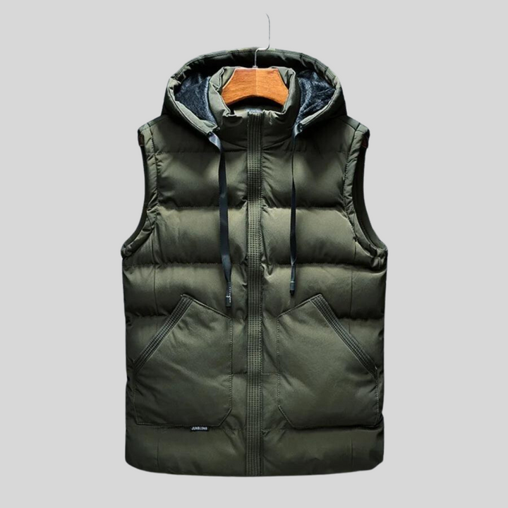 Victor | Gilet alla moda con cappuccio