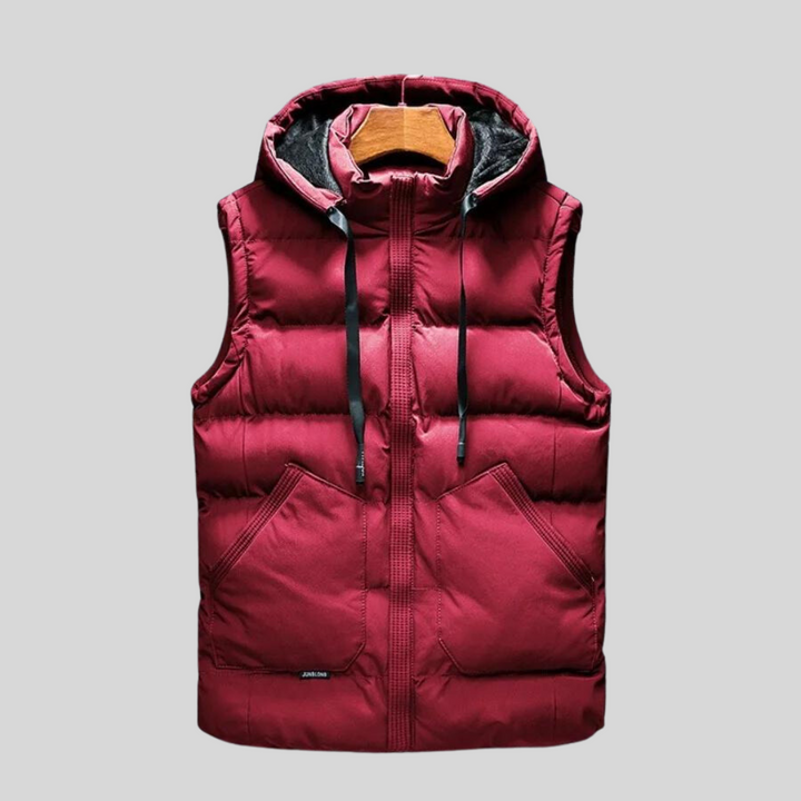Victor | Gilet alla moda con cappuccio