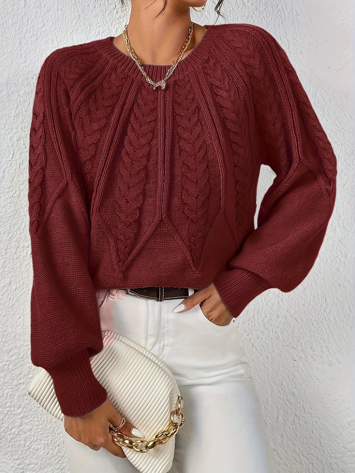 Greta | Lussuoso maglione lavorato a maglia