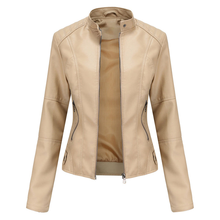 Fiorella | Giacca in pelle elegante