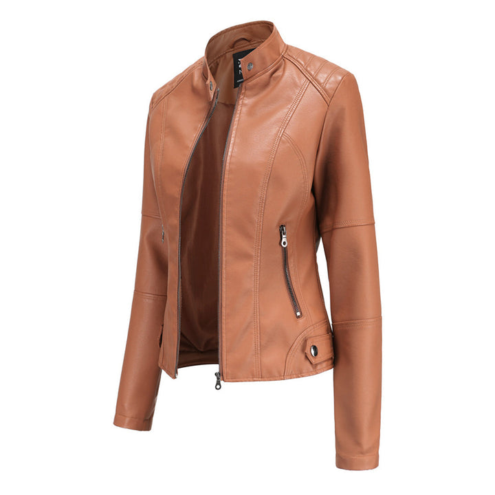 Fiorella | Giacca in pelle elegante