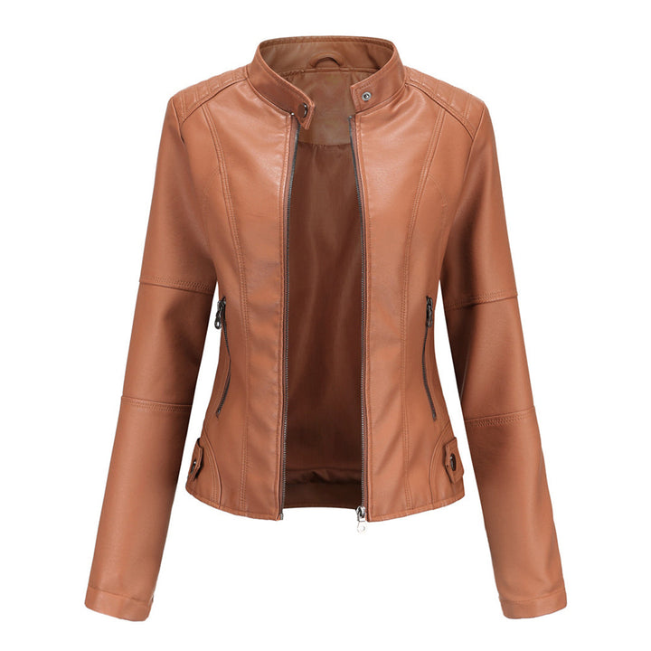 Fiorella | Giacca in pelle elegante