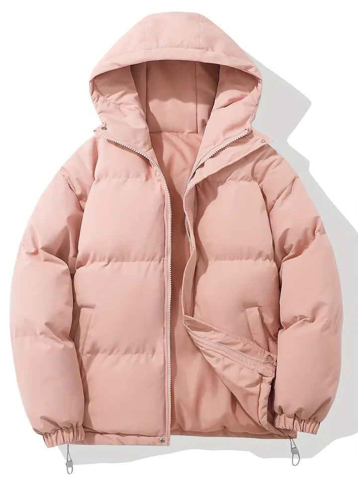 Chloe | Cappotto invernale foderato con cappuccio