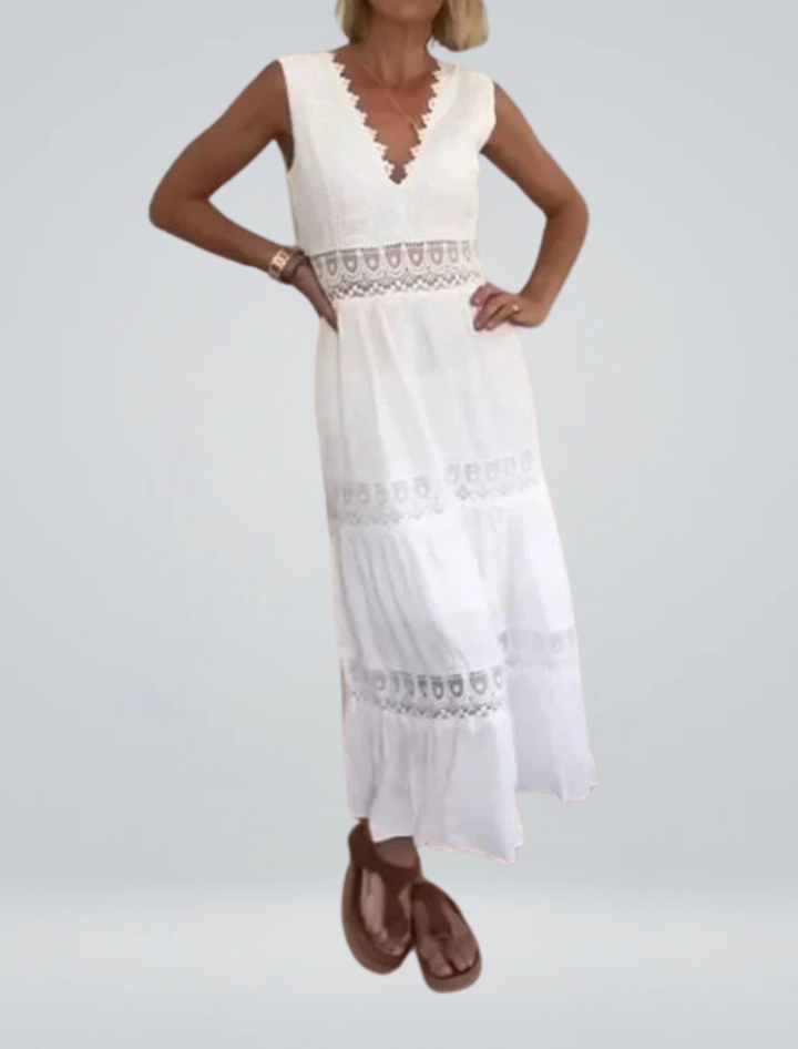 Lilia | Abito in pizzo