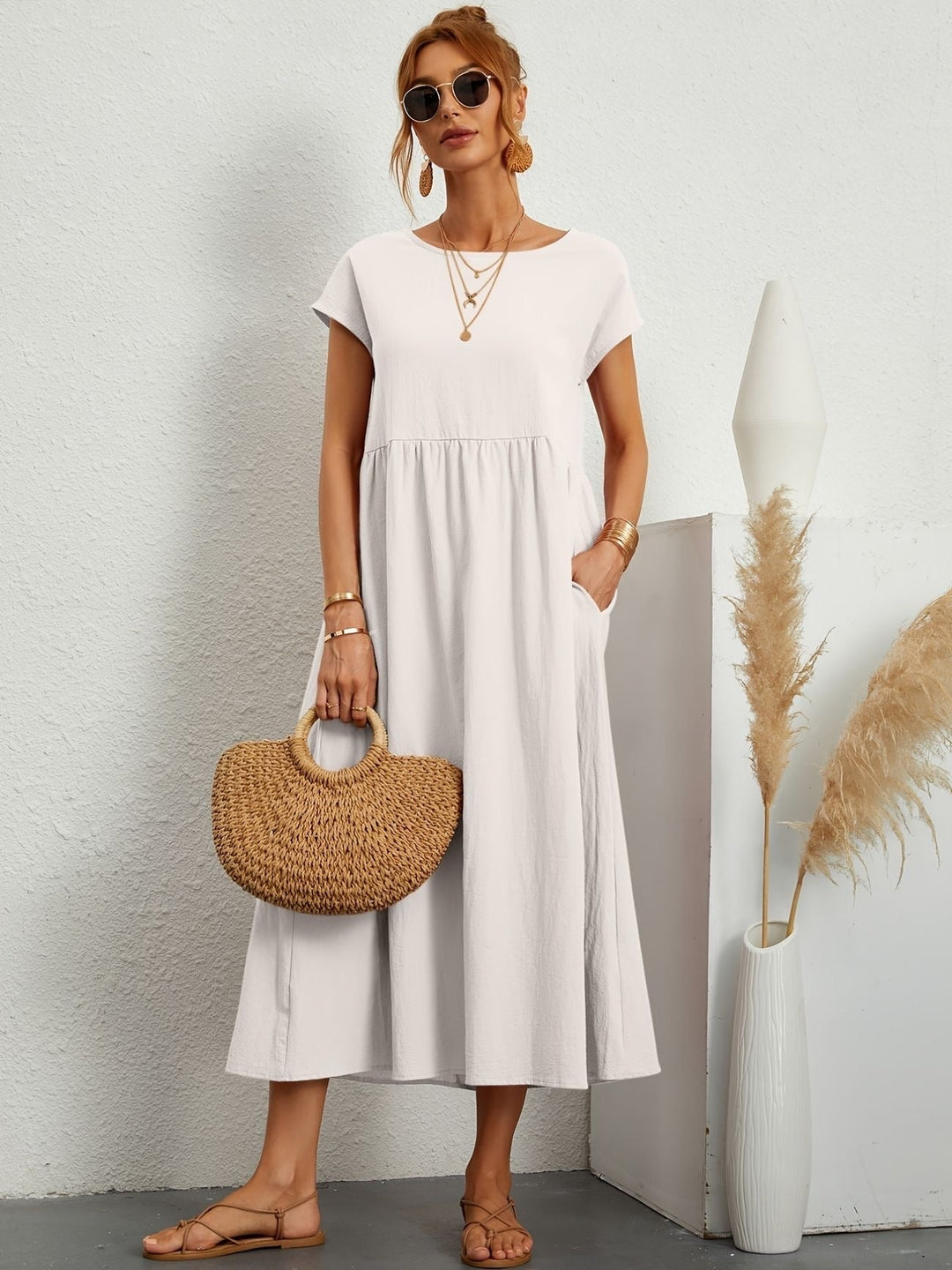Malia | Abito elegante in lino