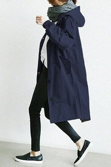 Leona | Trench elegante - idrorepellente