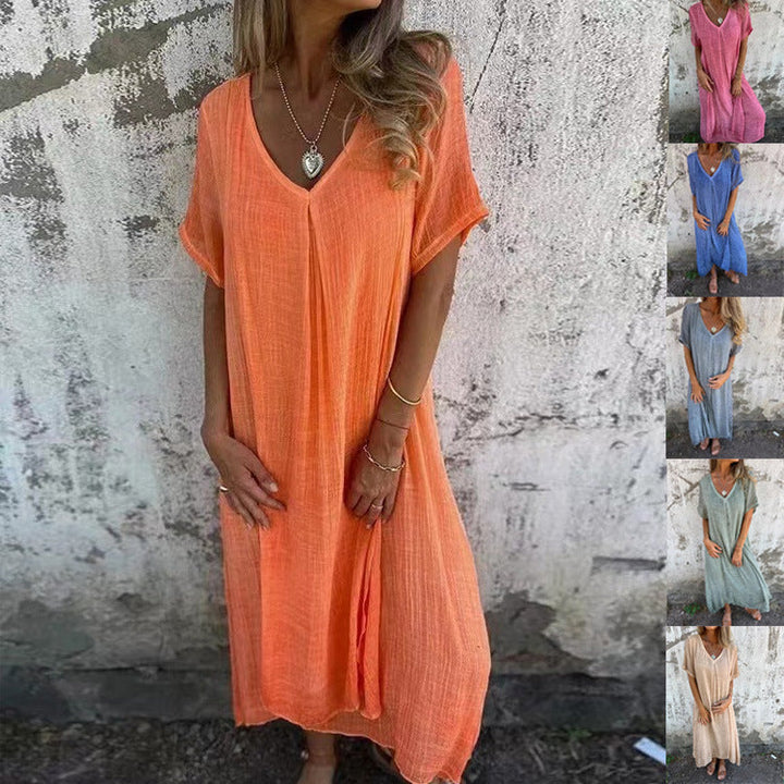 Talia | Abito leggero con scollo a V