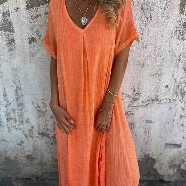 Talia | Abito leggero con scollo a V