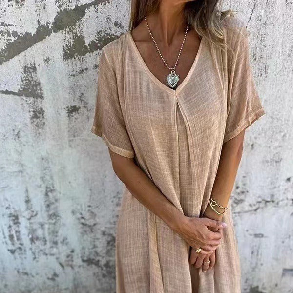 Talia | Abito leggero con scollo a V