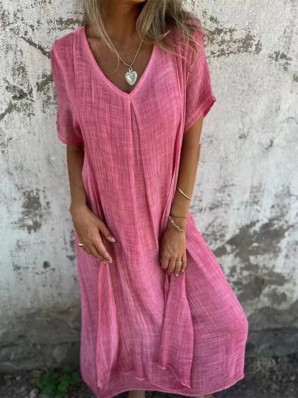 Talia | Abito leggero con scollo a V