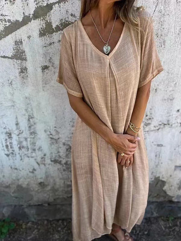 Talia | Abito leggero con scollo a V