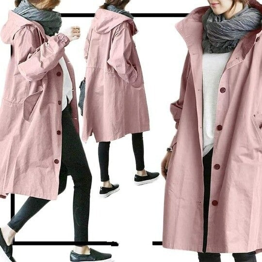 Leona | Trench elegante - idrorepellente