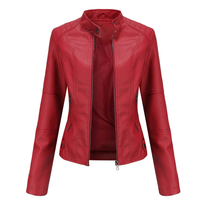 Fiorella | Giacca in pelle elegante