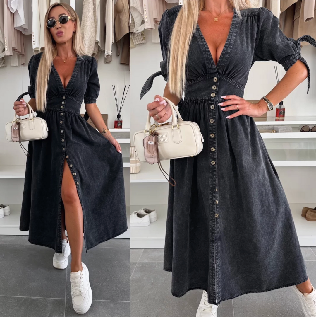 Paolina | Abito in denim radioso