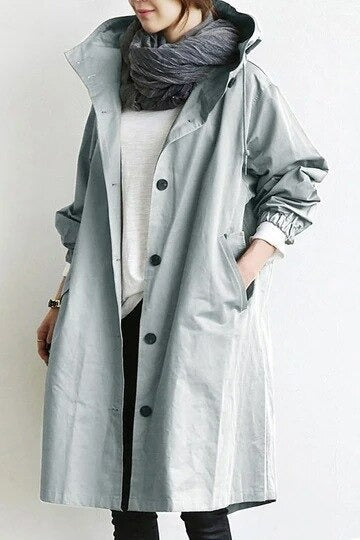 Leona | Trench elegante - idrorepellente