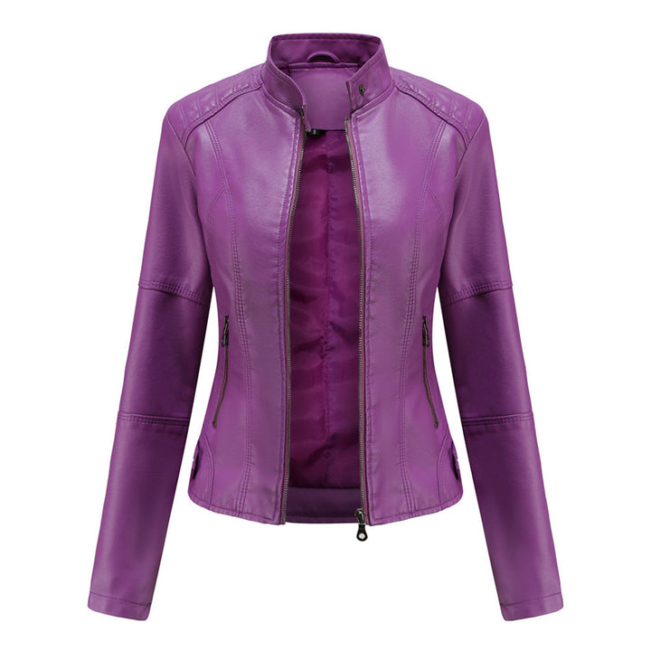 Fiorella | Giacca in pelle elegante