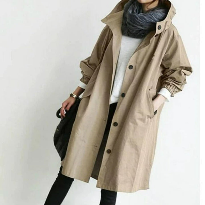Leona | Trench elegante - idrorepellente