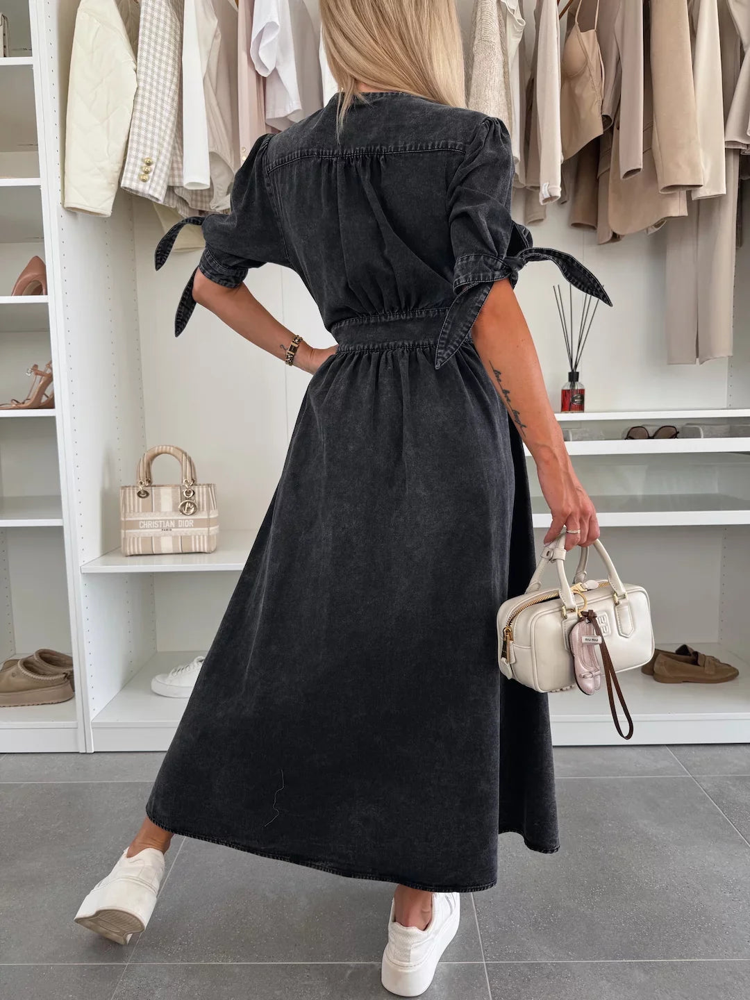 Paolina | Abito in denim radioso