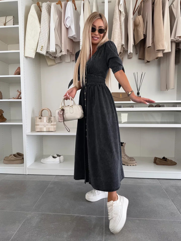 Paolina | Abito in denim radioso