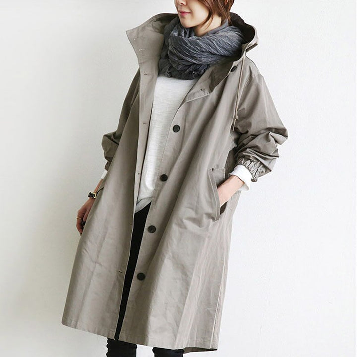 Leona | Trench elegante - idrorepellente