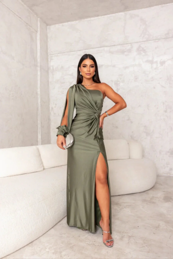 Ivana | Abito lungo lussuoso