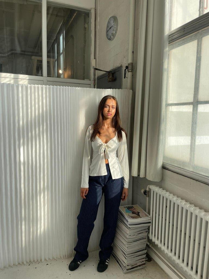 Alessia | Manica lunga slim fit