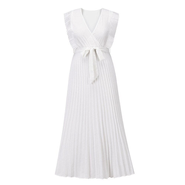 Zelina™ - Abito con scollo a V