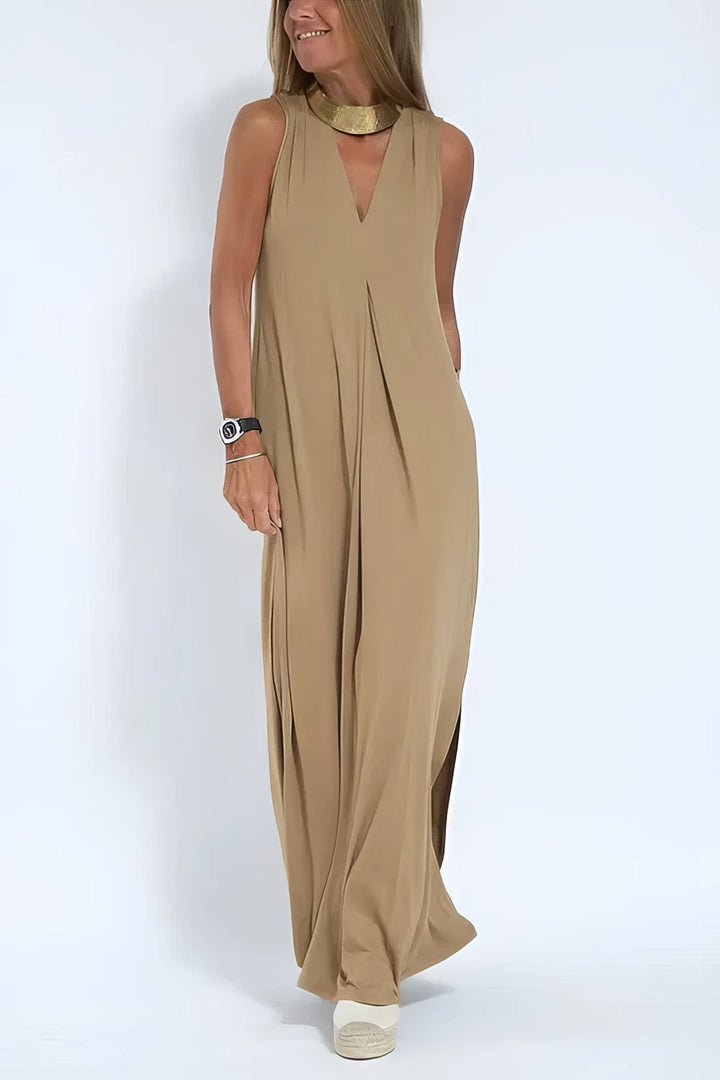 Marta | Abito lungo elegante con cardigan abbinato in omaggio